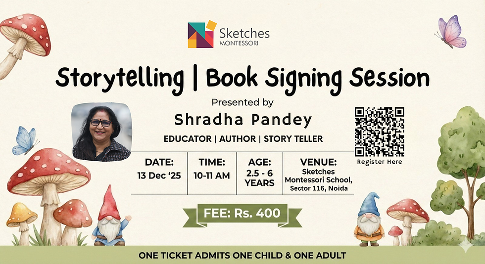 Storytelling & Book Signing Session with Shradha Pandey