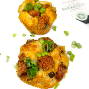 Breakfast Sausage Pull Apart Muffins 