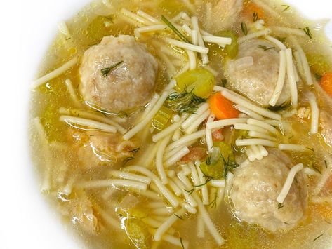 Vegan Matzo Ball Soup