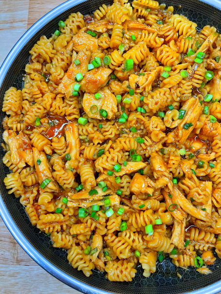 Honey Garlic Chicken Pasta