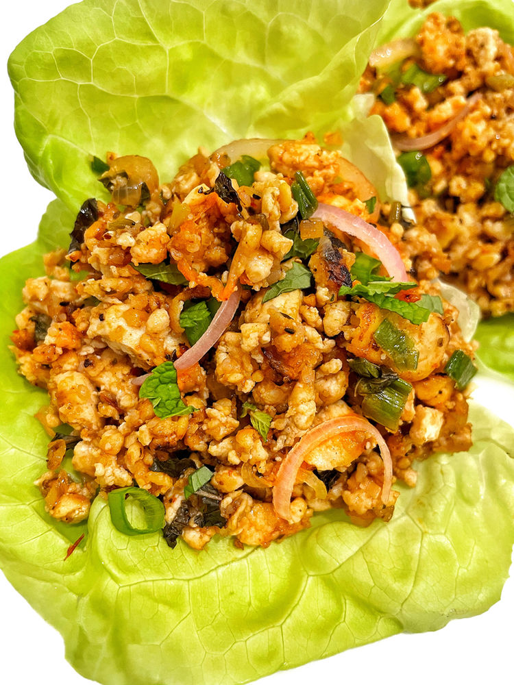 Tofu Larb (Vegan)