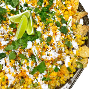 Corn Elote Nachos