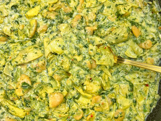 Spinach And Artichoke Butter Beans