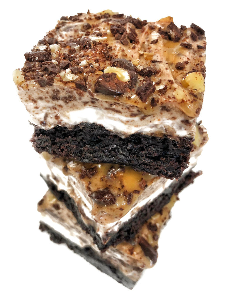 Salted Caramel Ice Cream Bars