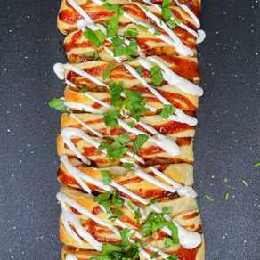 BBQ Chicken Braid