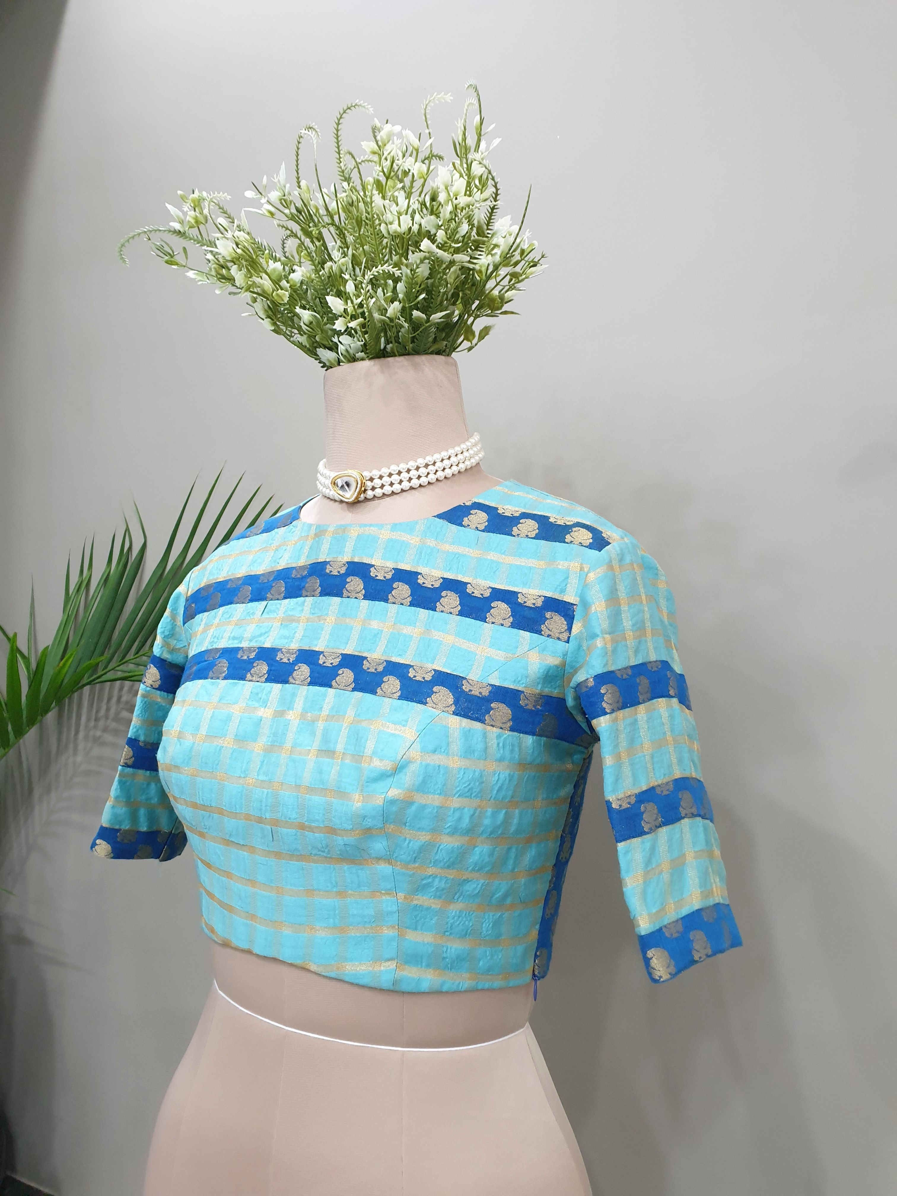 Colour it all Blue ! Blouse