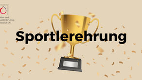 Anmeldung der erfolgreichen Sportlerinnen und Sportler zur Sportlerehrung noch bis zum 28.02.2026 möglich