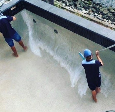 Pool Stains & Acid Washing