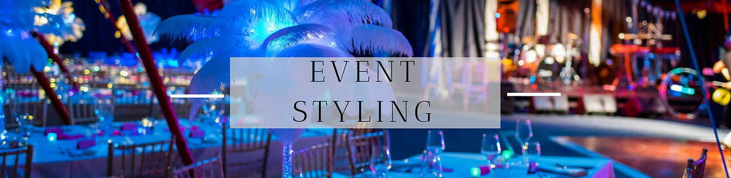 Event Styling hire in Hertfordshire, Bedfordshire, Essex & London