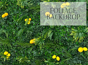 Foliage Backdrop hire in Hertfordhire, Bedfordshire, Buckinghamshire, Essex and London
