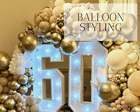 Balloon Styling available in Hertfordshire, Bedfordshire, Buckinghamshire, Essex and London