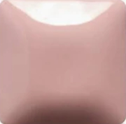 Mayco Pink-A-Boo ceramic glaze fired to Cone 06, rosy pink