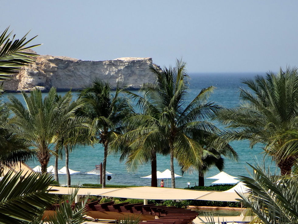 Oman - beach resort
