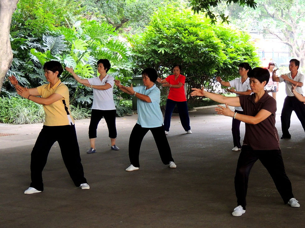 China - Guangzhou - tai chi