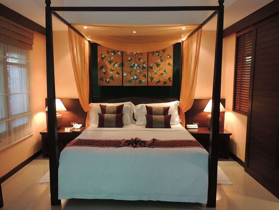 Samui island, room, asian style