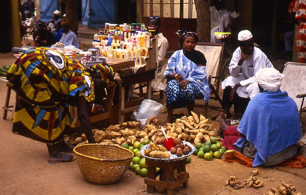 Senegal, market