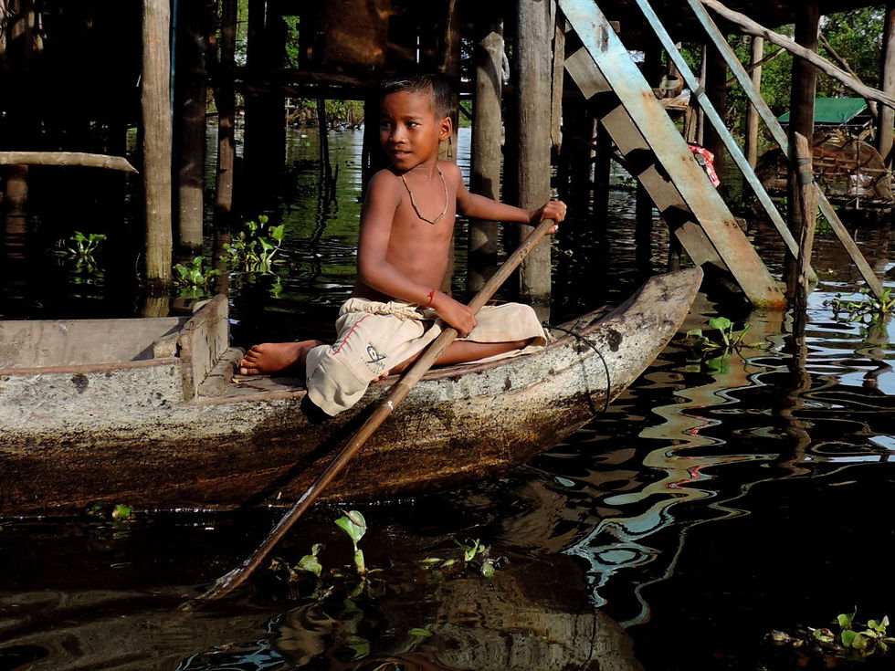 Cambodia - Siem Reap - Tonle Lake