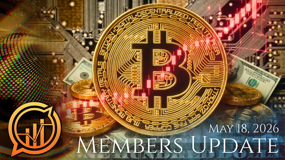 A Look at Bitcoin, Yields Bursting Out, the Market and More! - Members Update