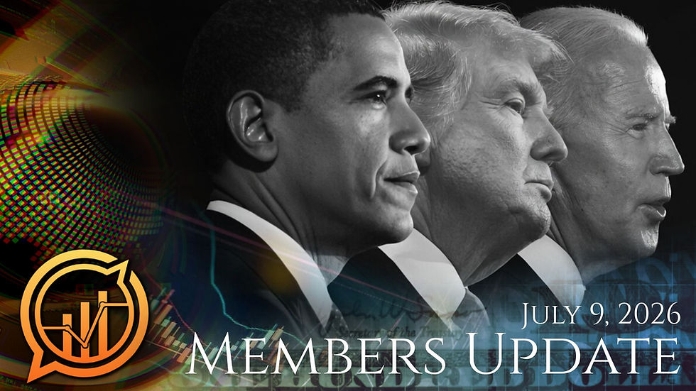 The 4-Year Presidential Cycle - Members Update