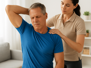 Fisioterapia en tendinitis dolor de hombro