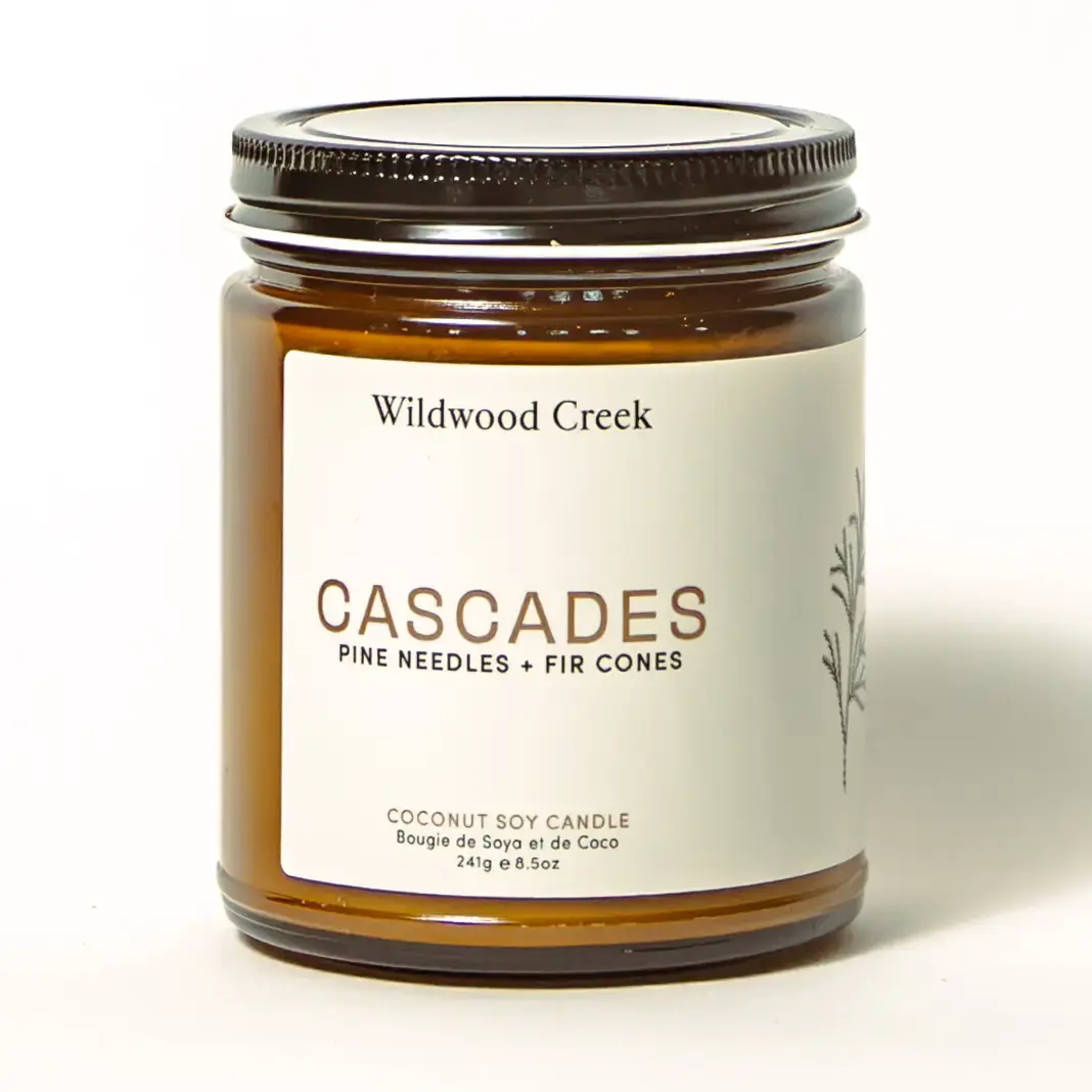 Bougie Cascades - Aiguilles de Pins & Pommes de Pin