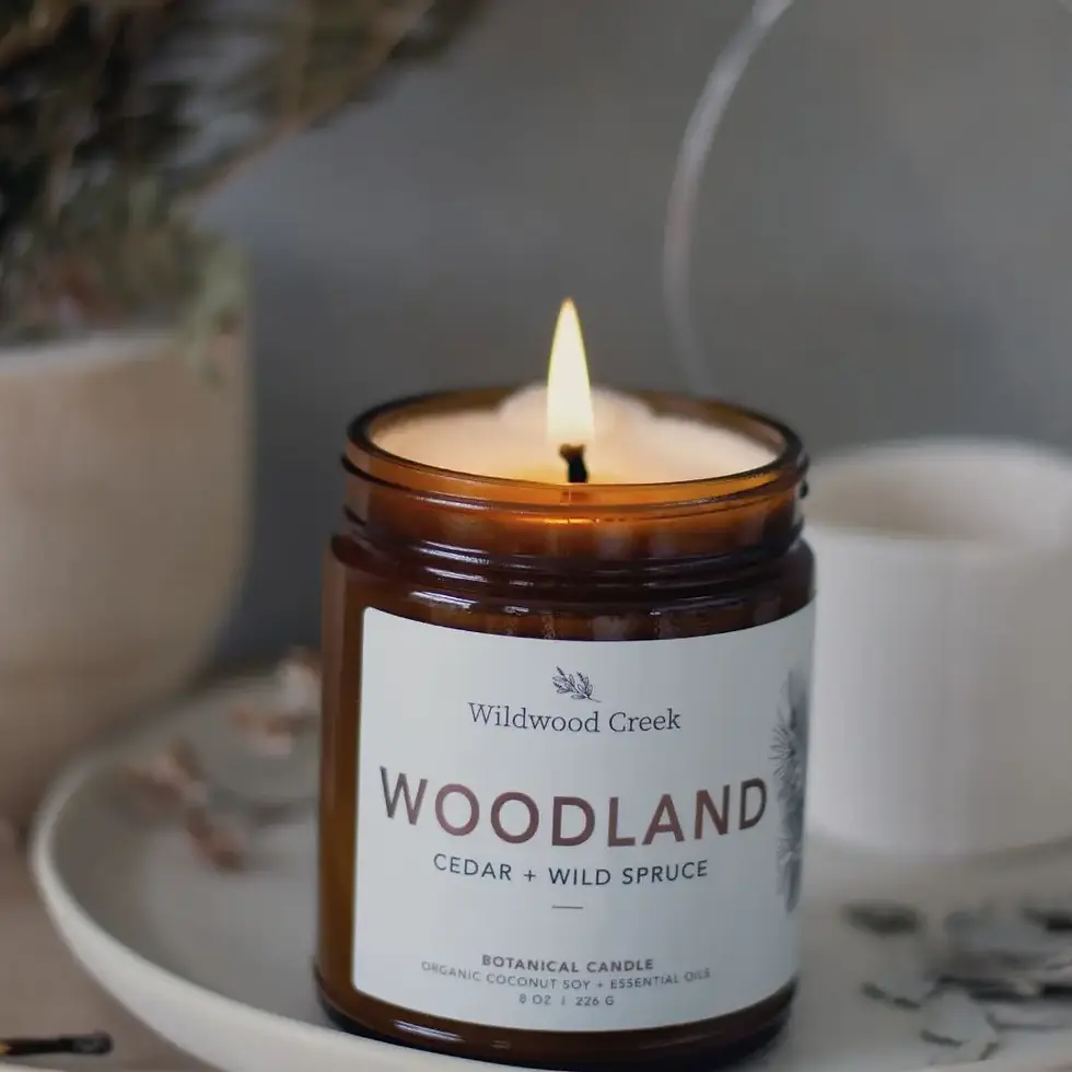 Miniature : Copie de Bougie Woodland- Cèdre &amp; Épinette Noire Sauvage