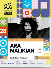 Concierto Ara Malikian. 28 de Agosto.