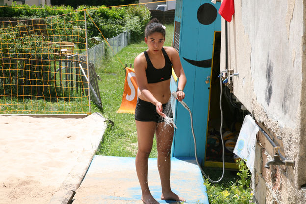 Stage de beach volley d'août 2013