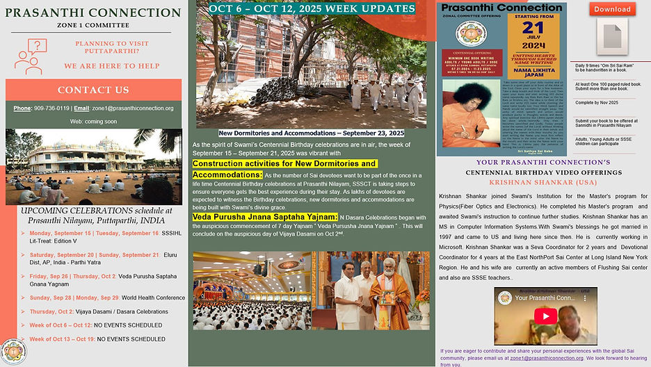 PRASANTHI CONNECTION Center Slide October 6 - October 12, 2025.jpg