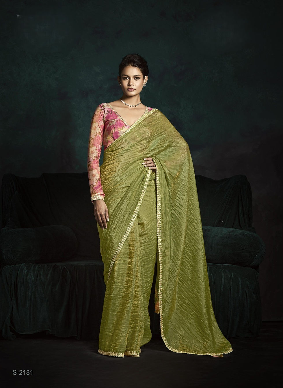 Soft Tissue Silk Designer Saree- Premium