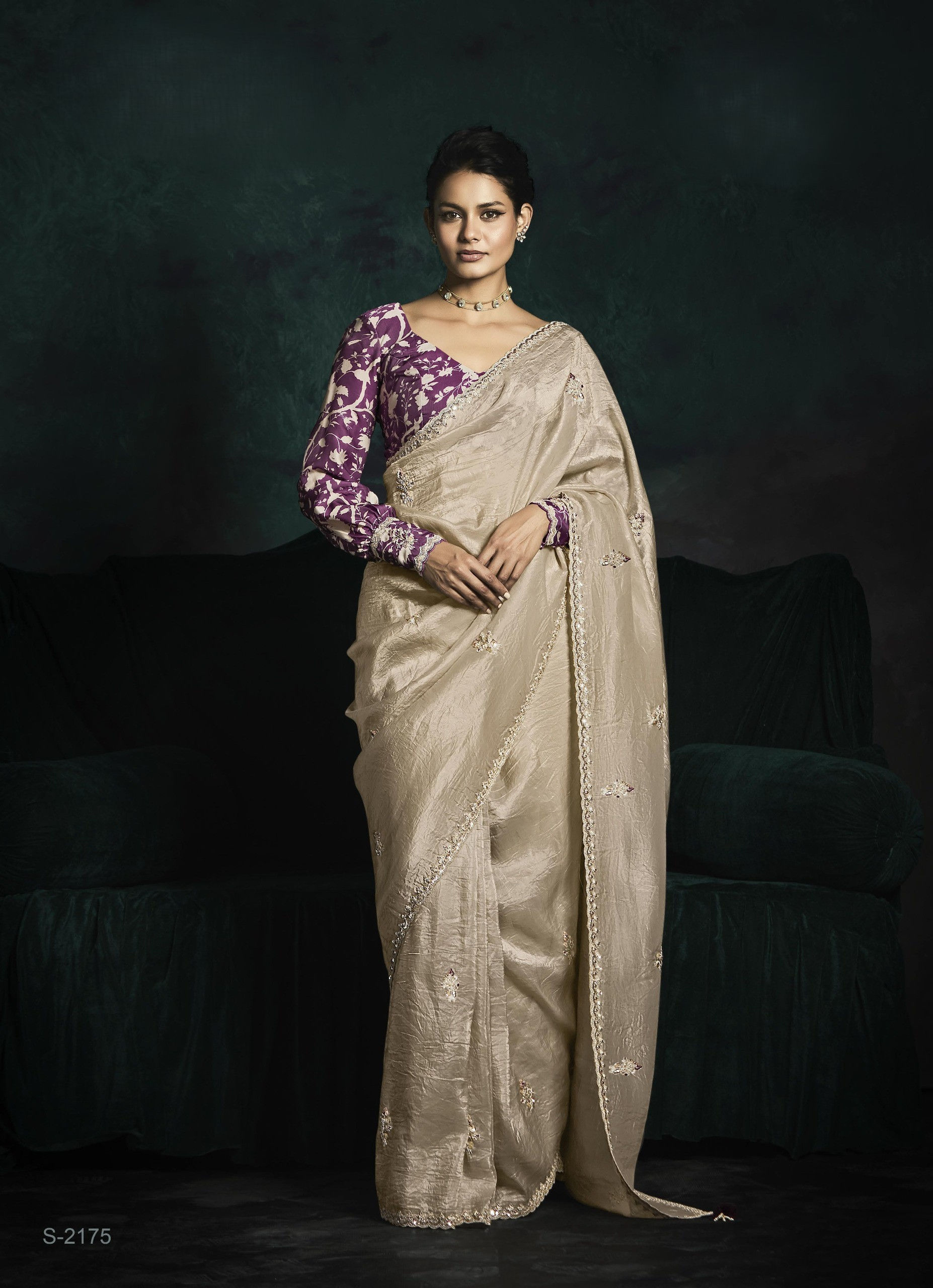Soft Tissue Silk Designer Saree- Premium