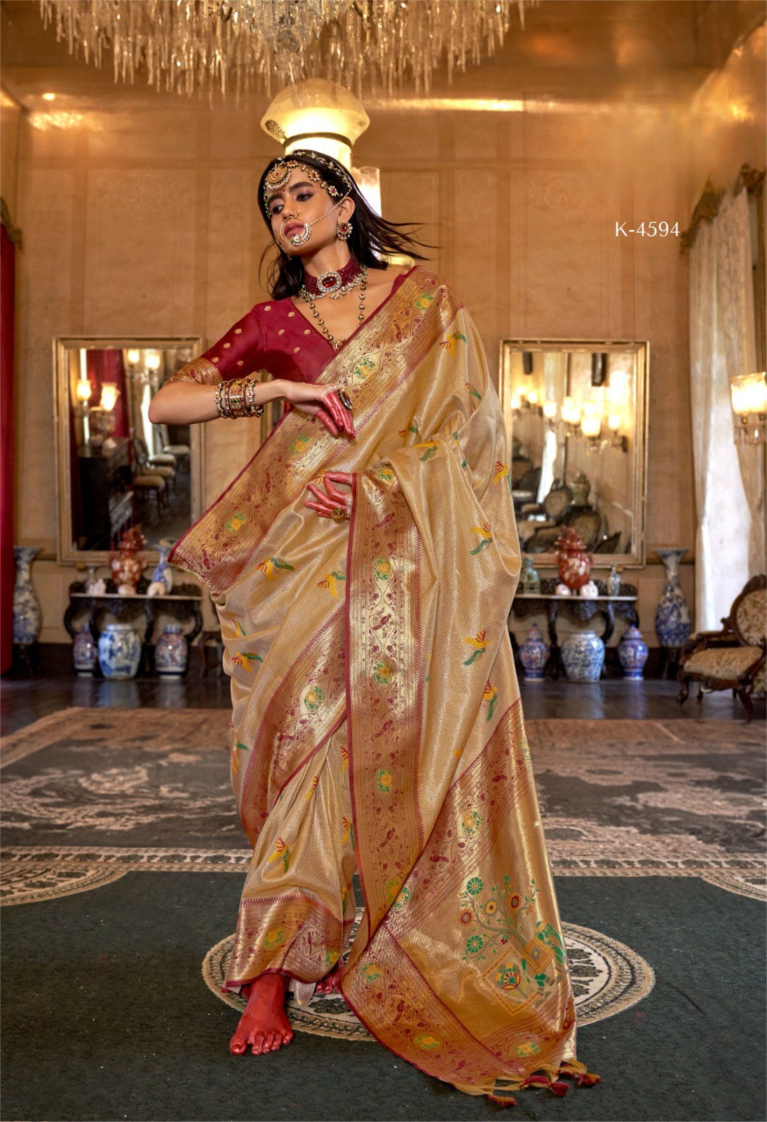 Soft Silk Woven Saree
