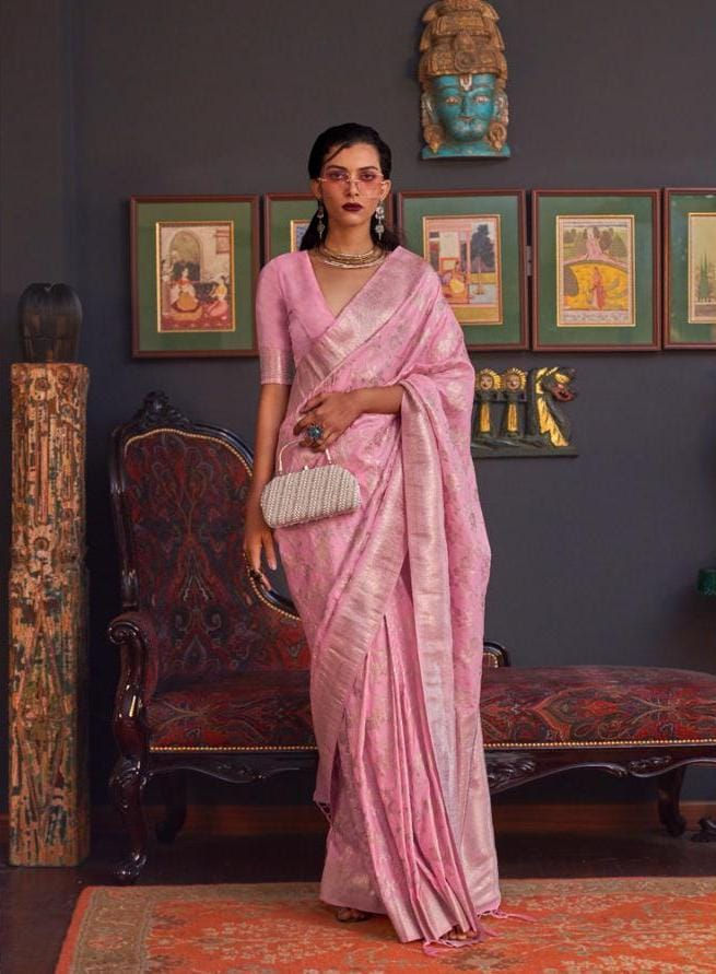 Soft Katan Silk Saree