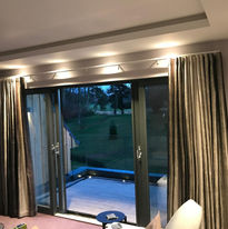 Spot lights in living room