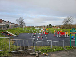 colourful playground recently installed