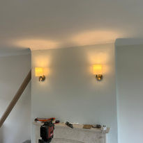 Lamps in living room