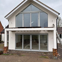New large windows and doors on new property