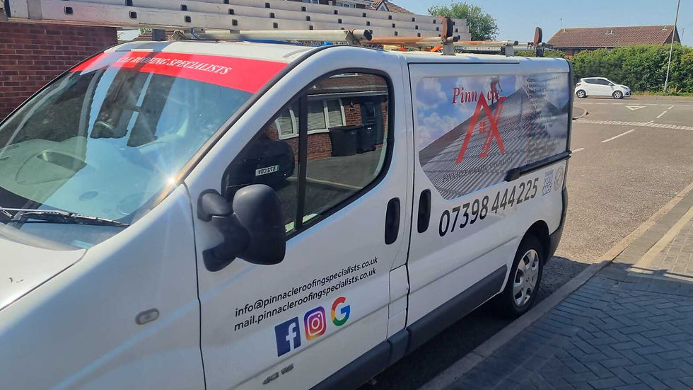 Pinnacle Roofing Specialists van