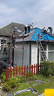 Roof repairs on residential property
