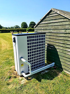 Swimming pool heat pump