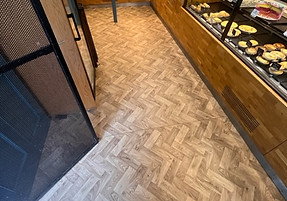 Safety flooring in bakery