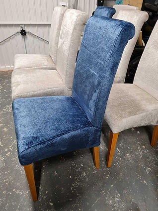 Upholstered dining room chairs