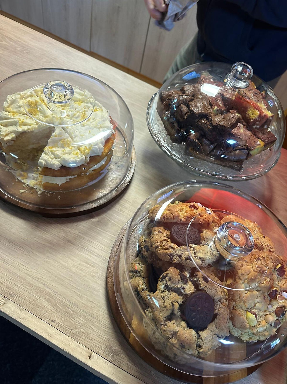 Range of cakes