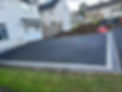 Driveway installed on residential property