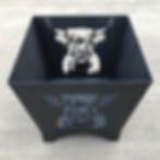 Thumbnail: 50cm Square Fire Pit - Highland Cow