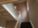 Painted banister
