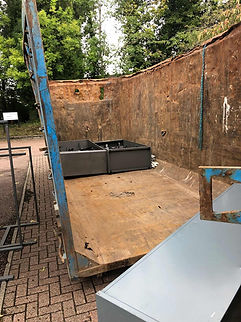 Scrap metal cabinets