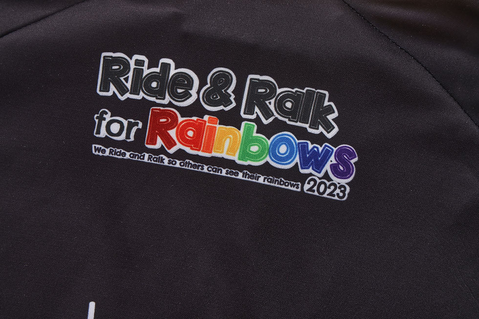 Thumbnail: Custom Club Rainbow Cycling Jersey