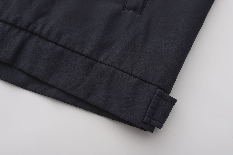 Thumbnail: Black Structured High-Neck Jacket