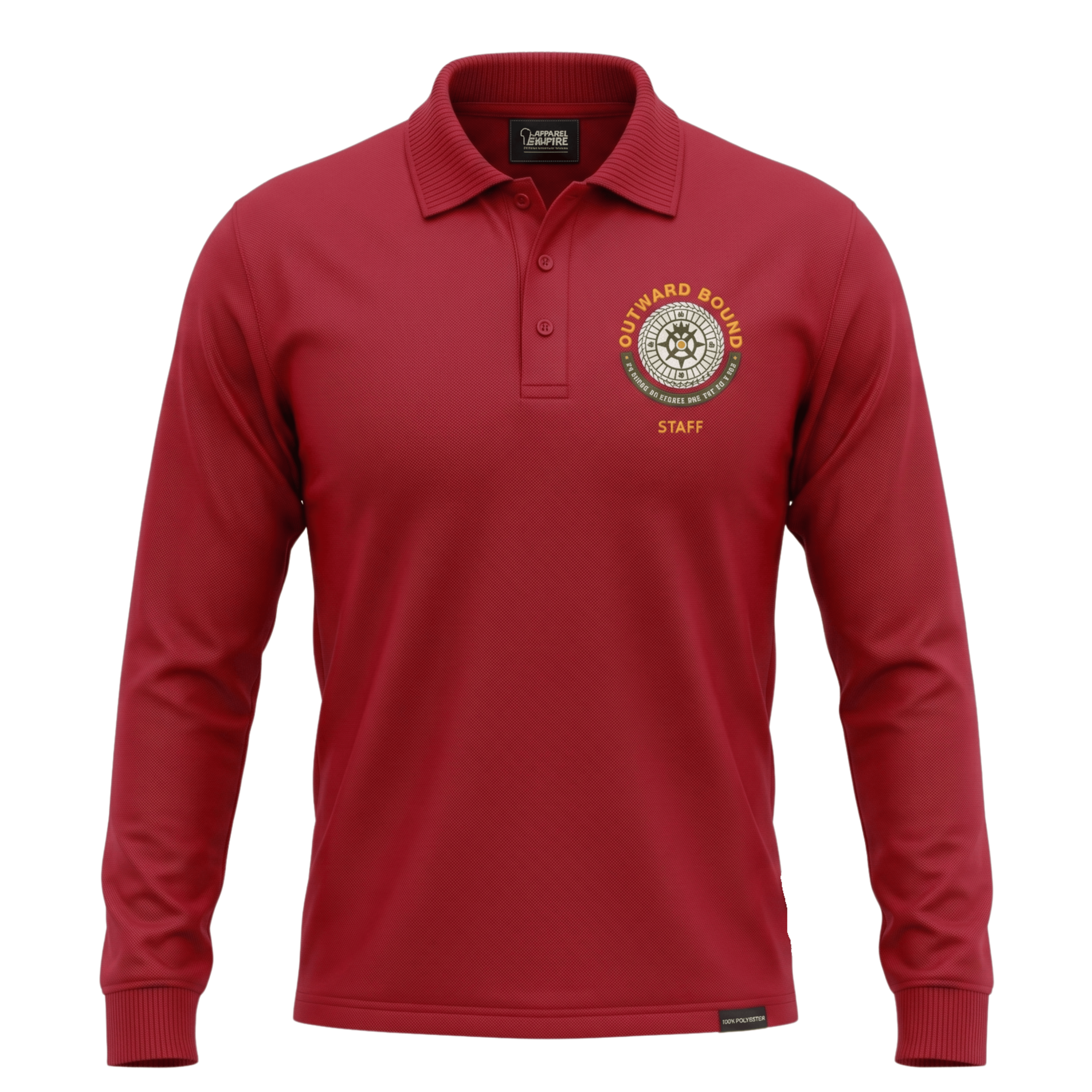 Custom Outward Bound Staff Long Sleeve Polo
